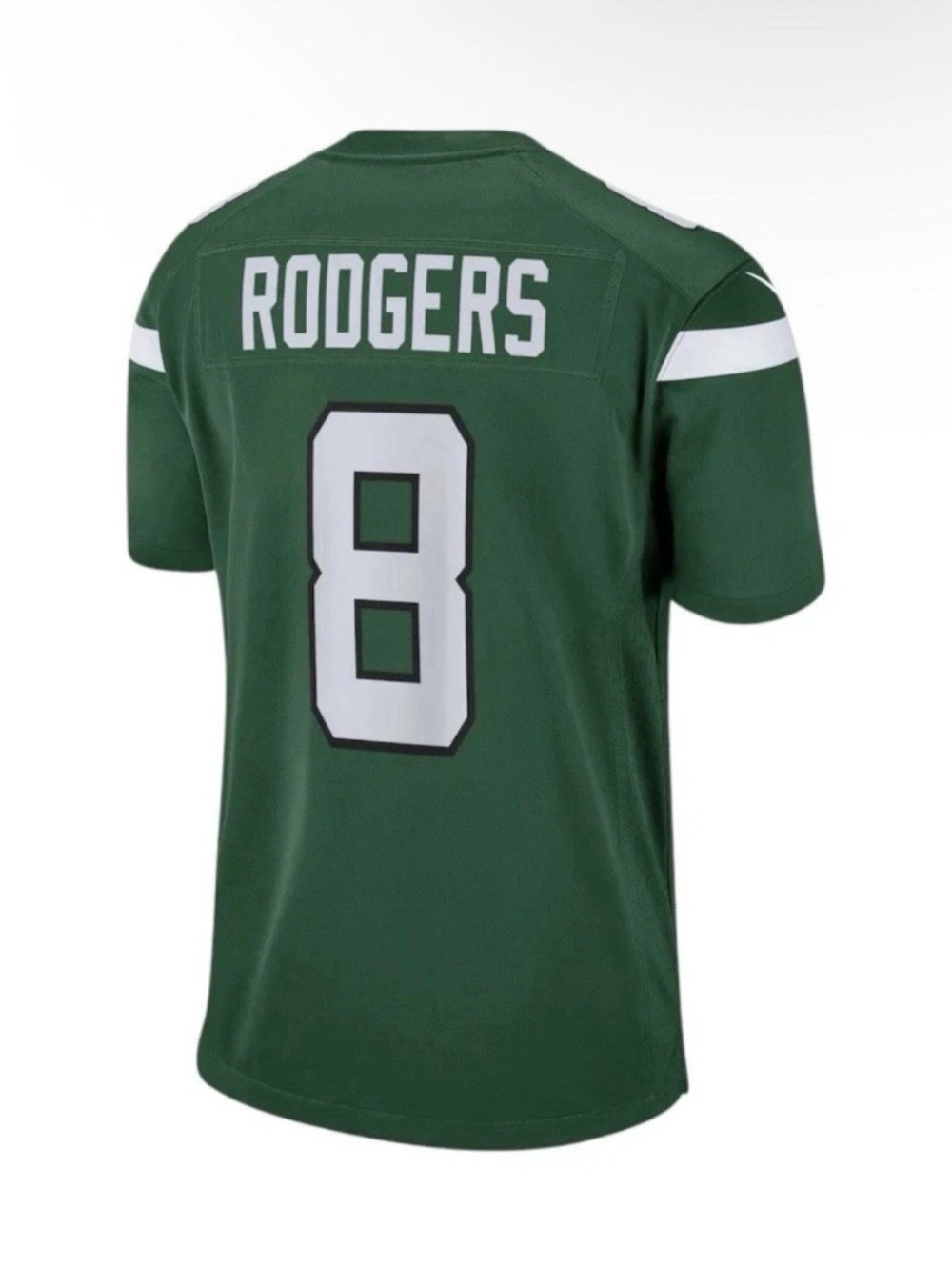Aaron Rodgers New York Jets Nike Game Jersey Mens 3XL Gotham Green NWT MSRP $130 - Picture 3 of 4